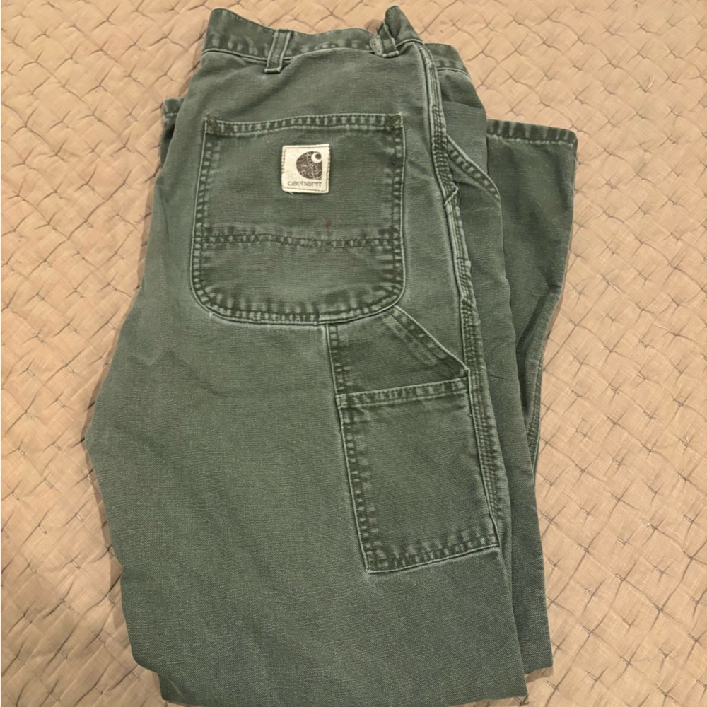 Green Carhart Pants